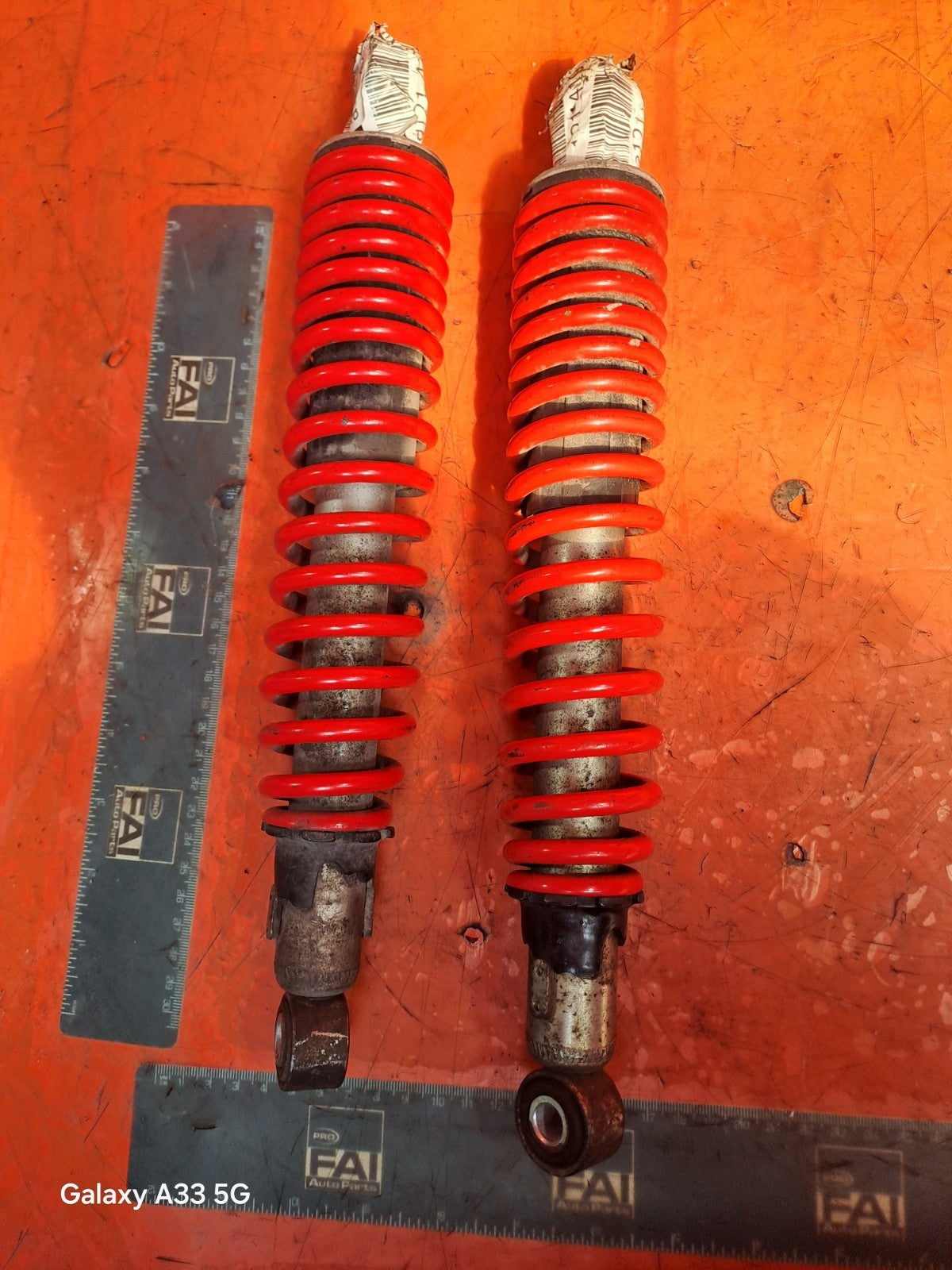 ✅HONDA CBF125F PETROL 2021 REAR SHOCK ABSORBERS PAIR Warranty A121 - Image 2