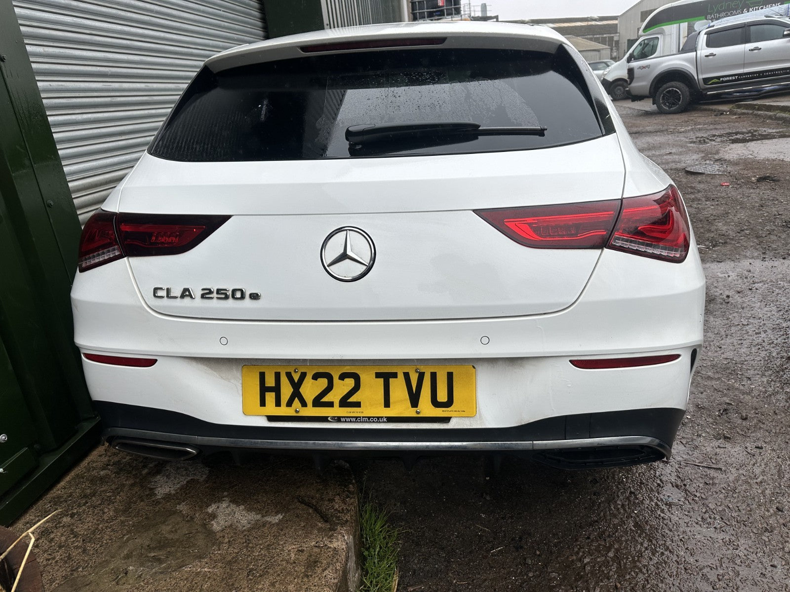 ✅2022 Mercedes CLA W118 AMG Line Rear Bumper White (149) W/O Lights A374 - Image 1