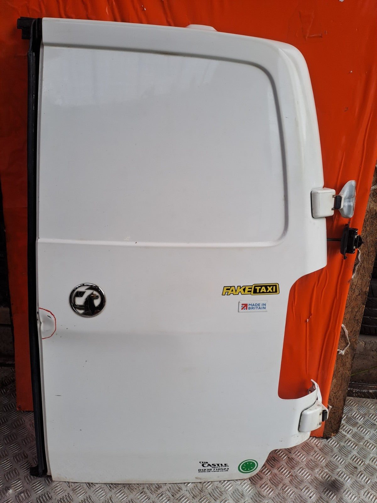 ✅2020 Vauxhall Vivaro 2900 Dynamic Rear Right Door White Dent + Warranty A380 - Image 1