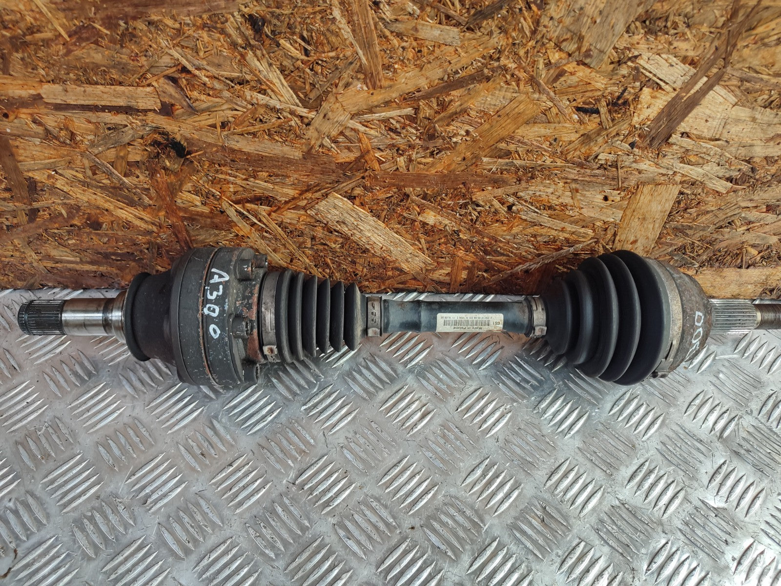 ✅2009 AUDI Q7 4L 3.0 DIESEL DRIVESHAFT FRONT LEFT 7L0407271E + WARRANTY A300 - Image 1