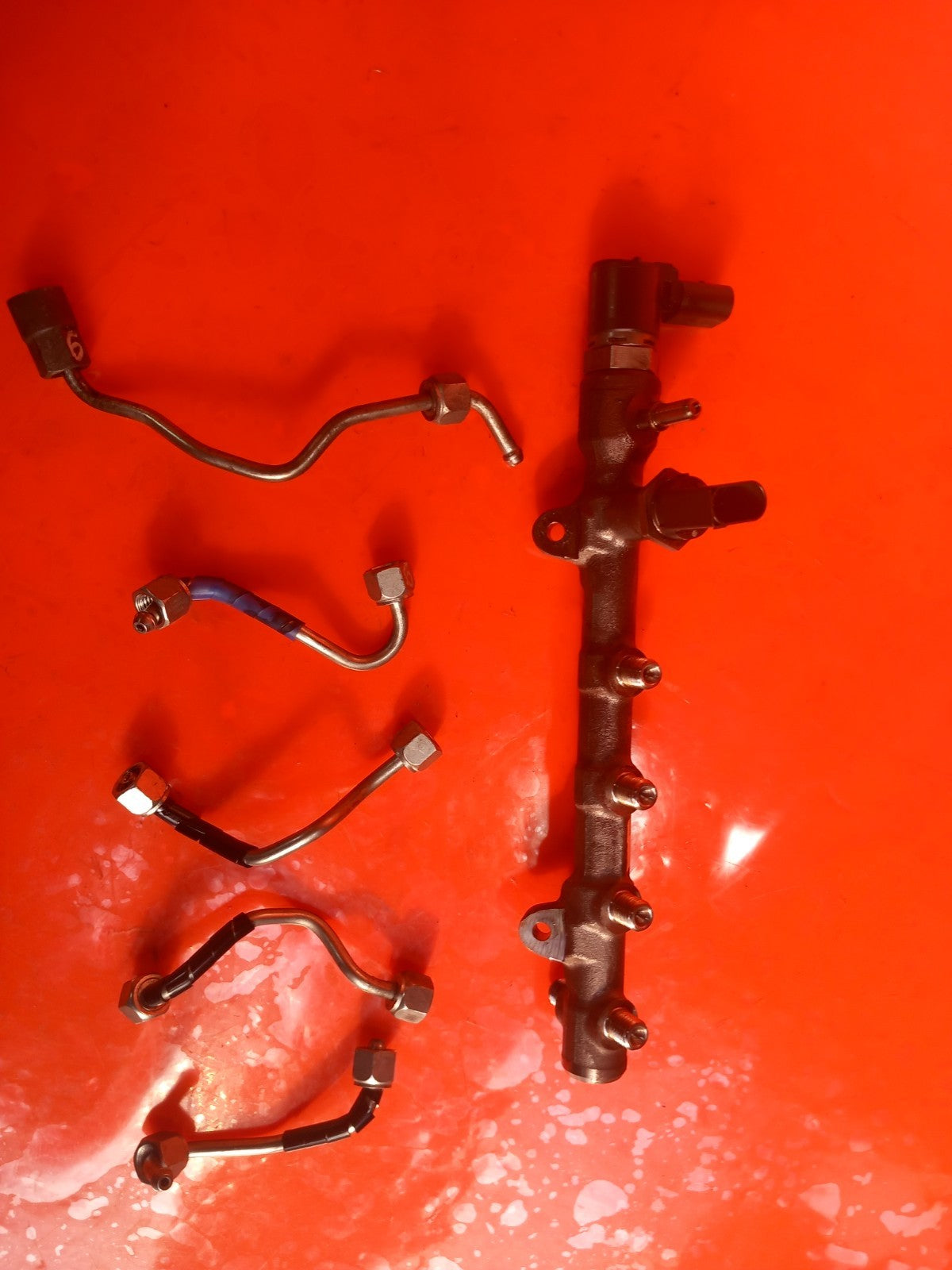 2016 Ford Transit Custom 2.0 EcoBlue Fuel Injection Rail GK2Q-9D280-AA A409 - Image 6