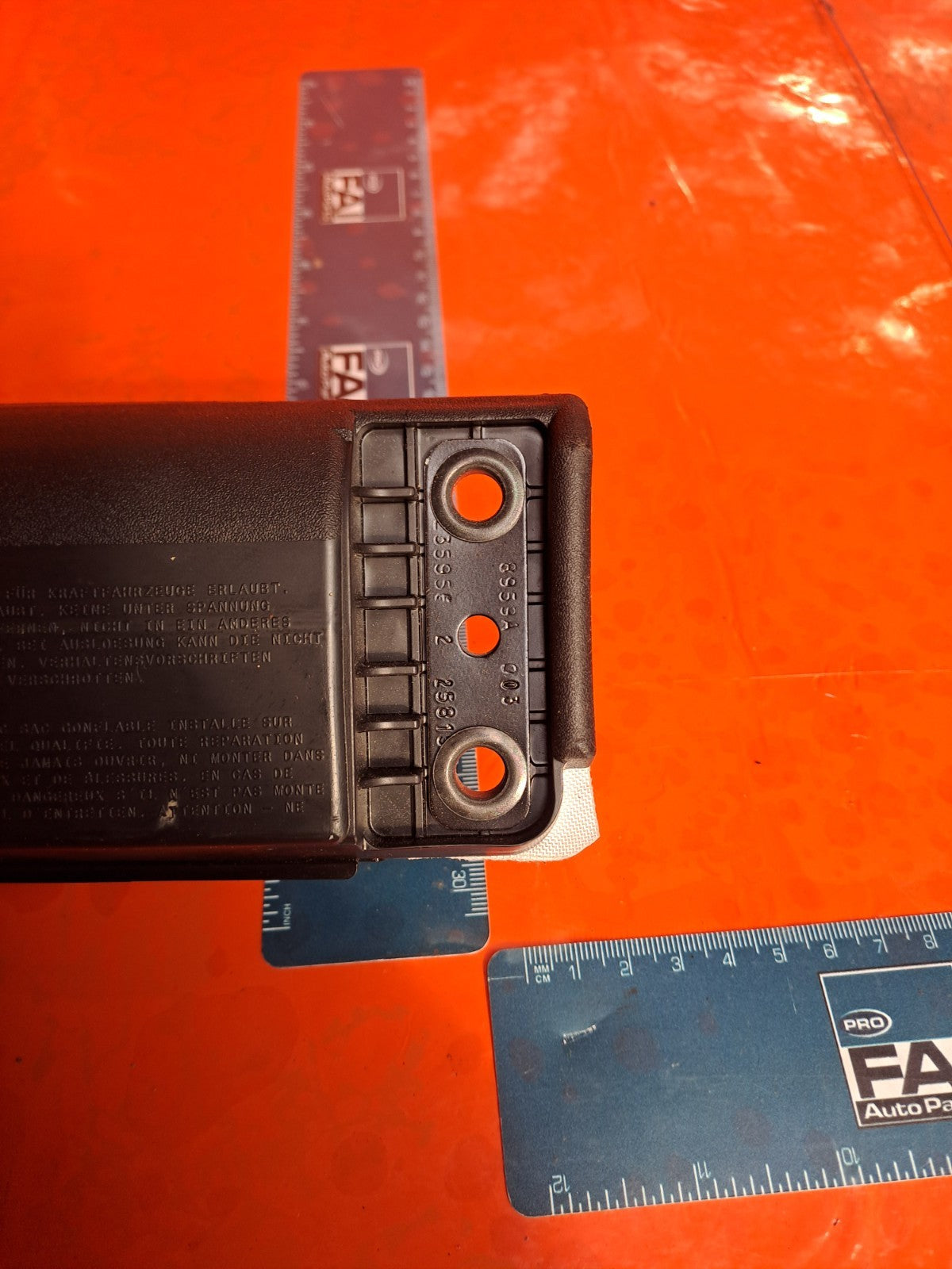 ✅2016 FORD MONDEO MK5 KNEE ABAG FRONT RIGHT DRIVER SIDE DG93-F045J76-BGW A292 - Image 5