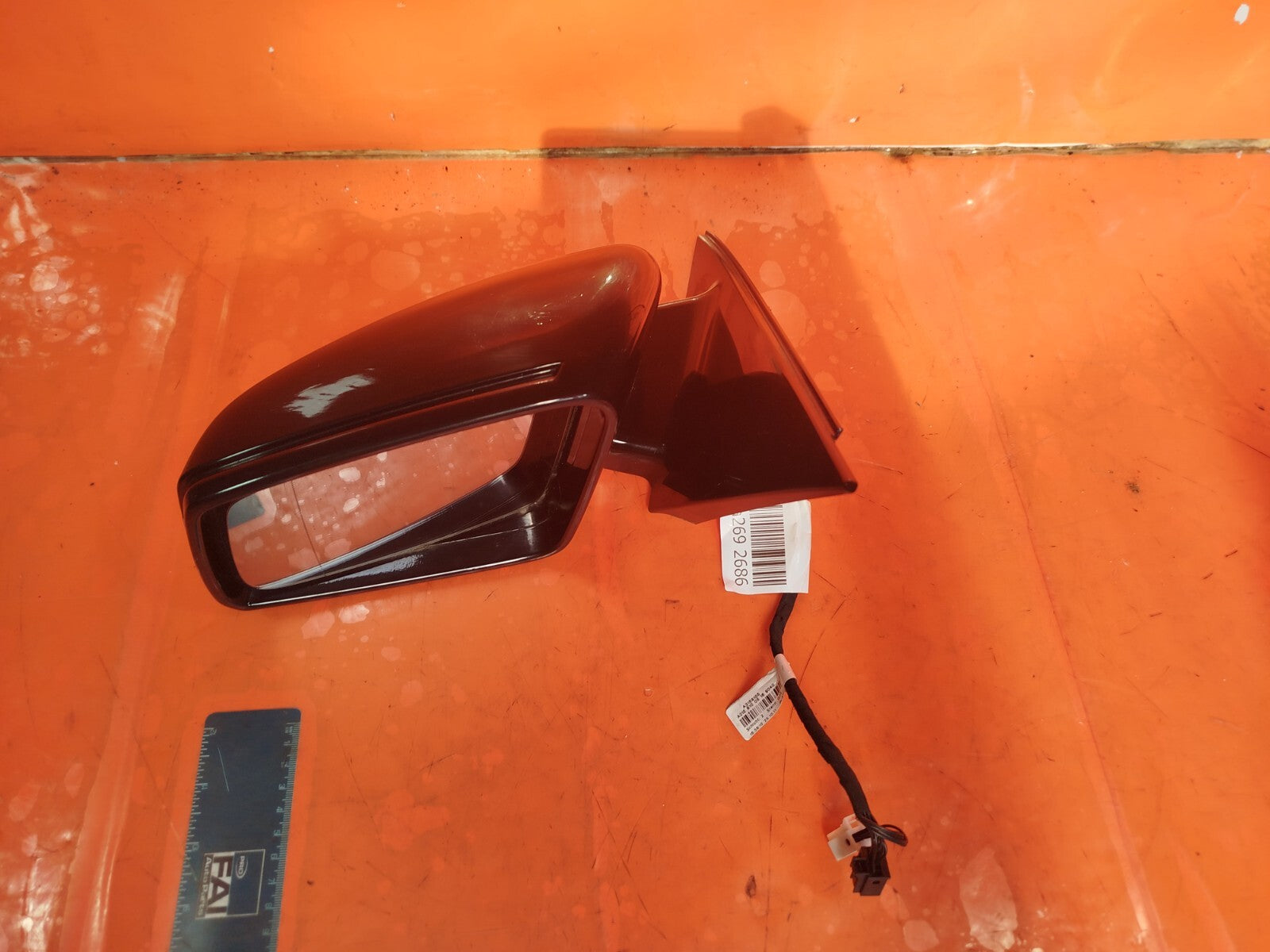 ✅2011 MERCEDES E CLASS W212 2.1D FRONT LEFT WING MIRROR BLACK 197 + WARRANTY - Image 2