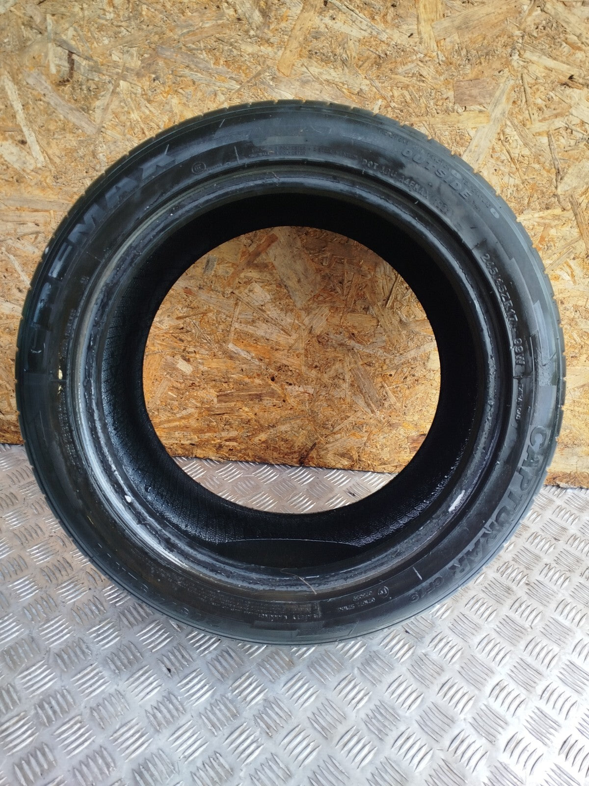 ✅Capturar Tyre 245/45 R17 5.72 mm Warranty xAA - Image 1