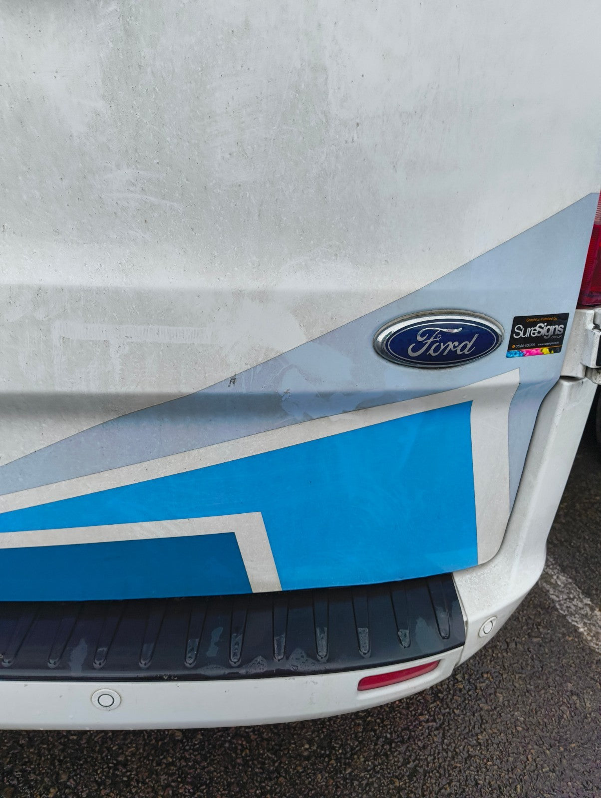 ✅Ford Transit Custom 2.0 Diesel 2021 Rear Right Door Bare White Warranty A390 - Image 3