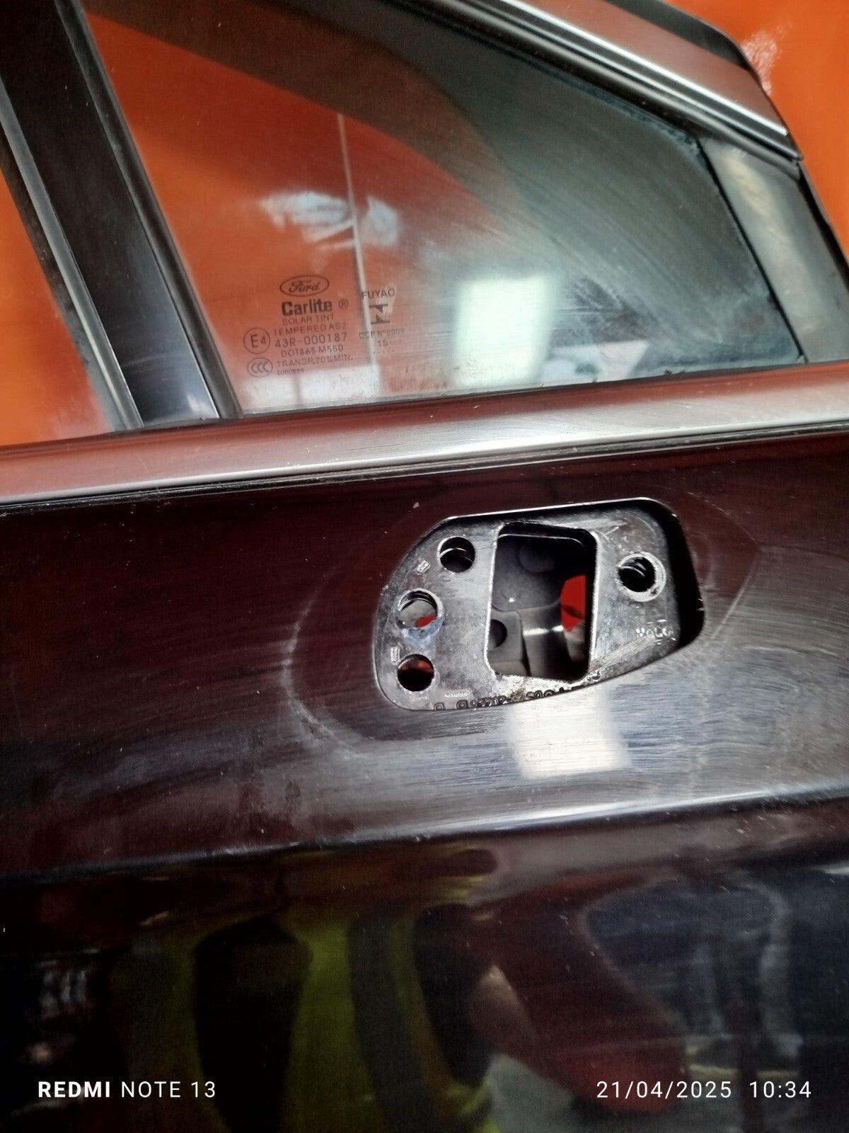 ✅FORD MONDEO TITANIUM MK5 2.0 DIESEL 2016 FRONT RIGHT DOOR BARE BLACK Warranty - Image 11