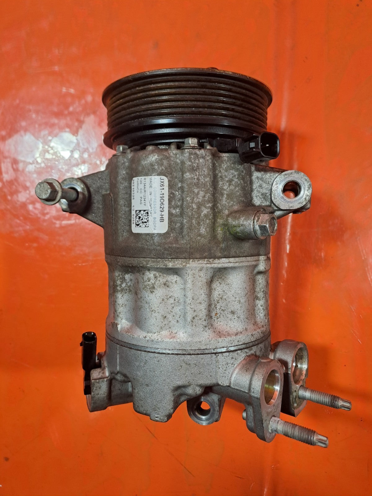 ✅FORD PUMA St-LINE X 1.0 PETROL 2021 A/C AIR CON COMPRESSOR PUMP JX6119D629HB - Image 7