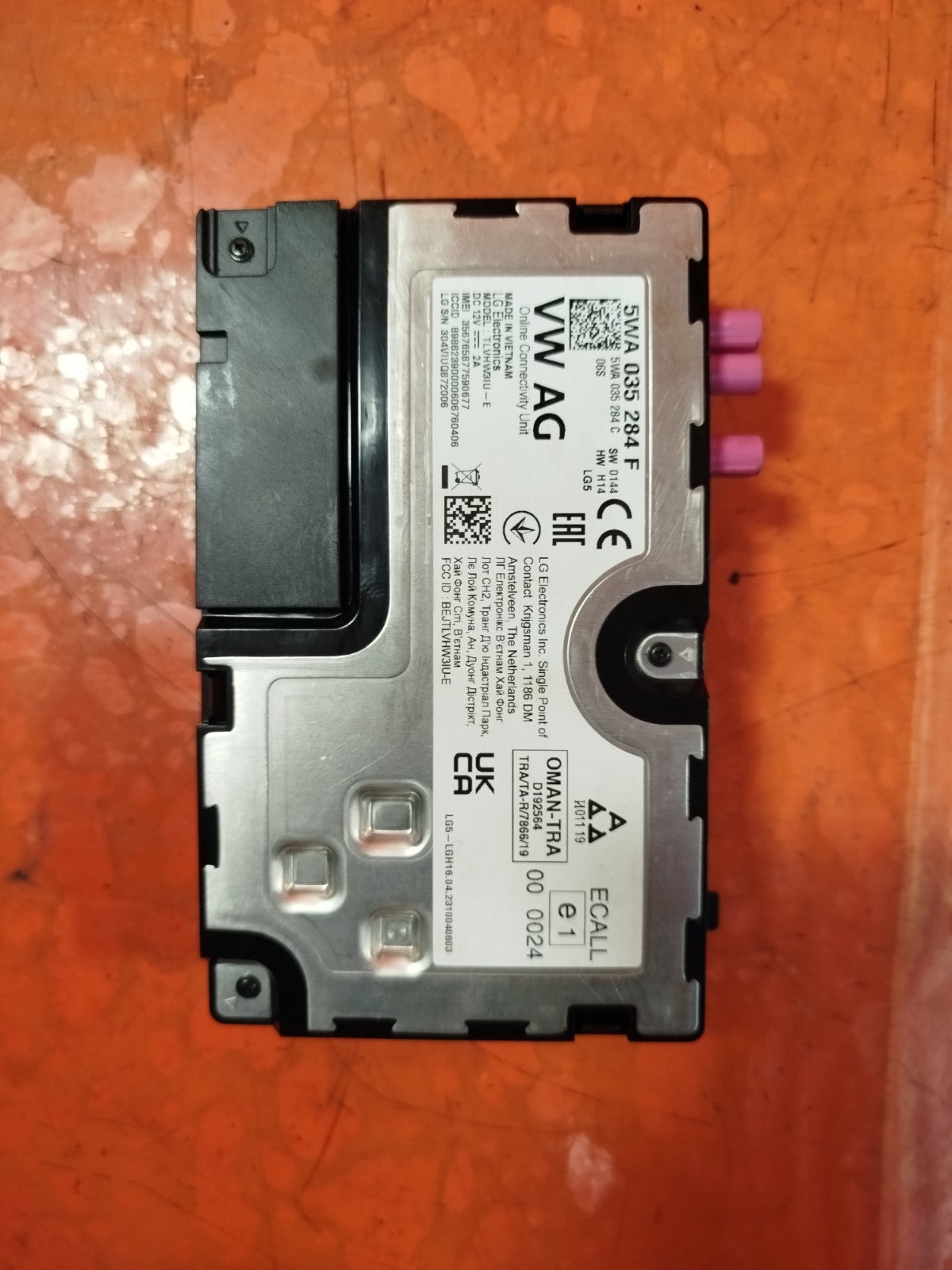 ✅2024 FORD TOURNEO CONNECT ONLINE SERVICE CONTROL MODULE 5WA035284F A366 - Image 8