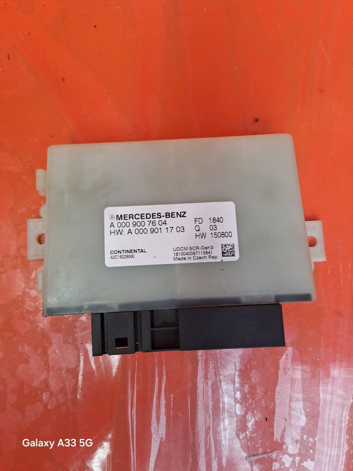 ✅Mercedes A180D W177 2018 1.5 Diesel EGR CONTROL MODULE A0009007604 A0009011703 - Image 6