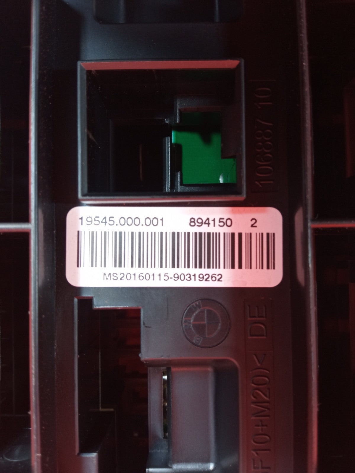 ✅BMW 420D F33 2.0 DIESEL 2016 FRONT FUSE BOX POWER DISTRIBUTION BOX 9389068 A368 - Image 8