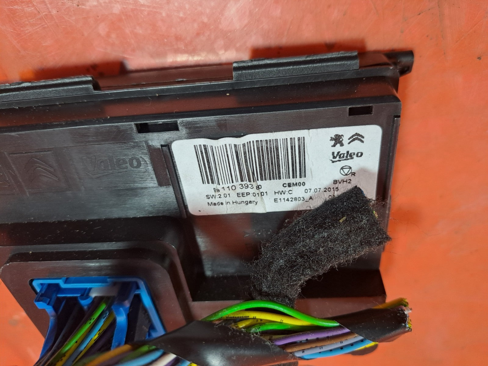 ✅CITROEN C4 CACTUS 1.6 DIESEL 2015 CLIMATE CONTROL MODULE 9811039380 Warranty - Image 7