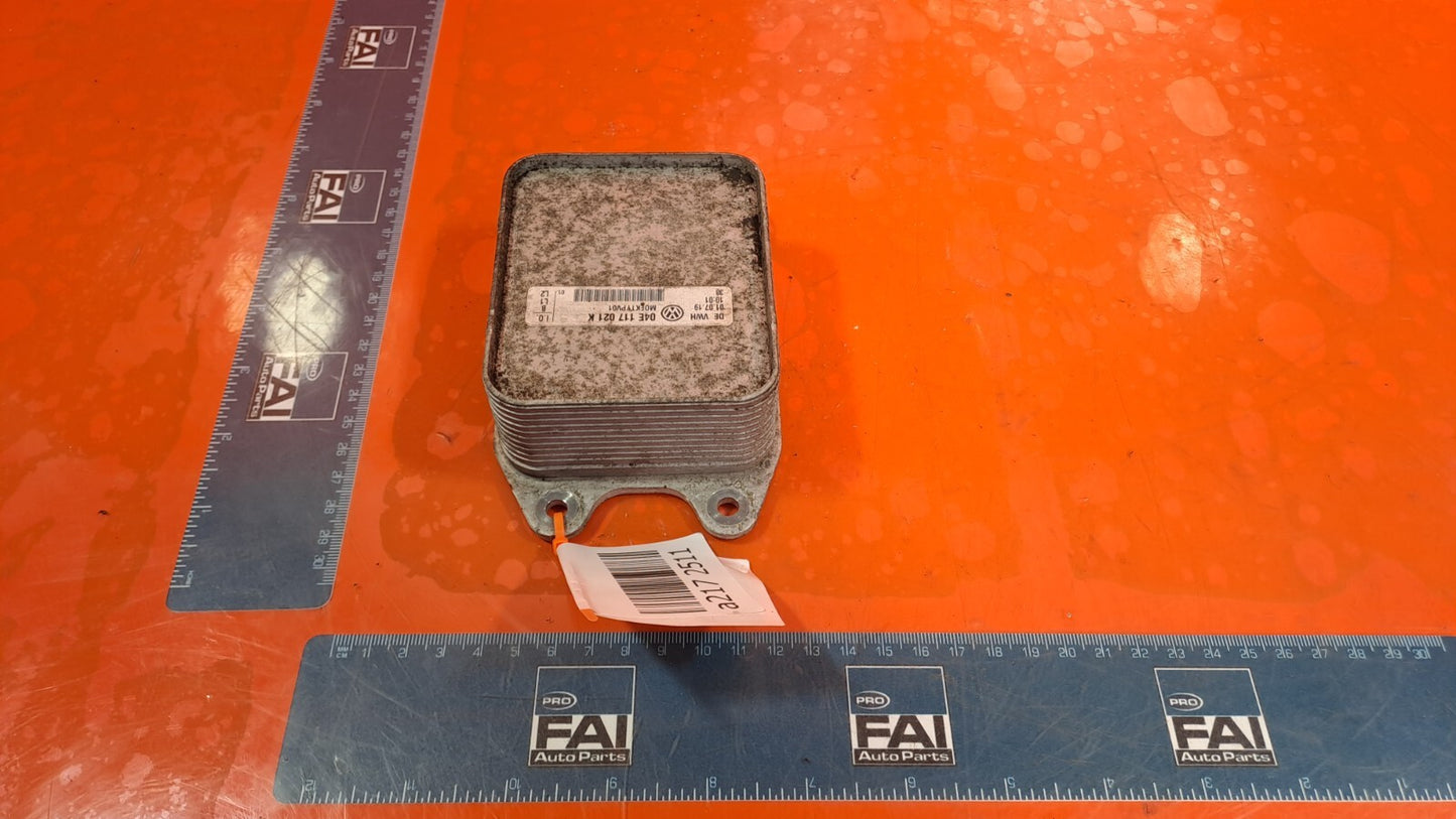 2019 SEAT ARONA FR 1.0P OIL COOLER 04E117021K + WARRANTY A217 - Image 4