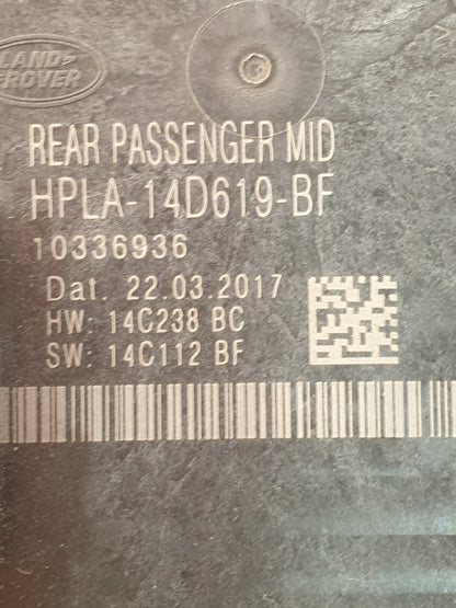 ✅Jaguar F-Pace 3.0 Petrol 2017 Rear Left Door Control Module HPLA-14D619-BF A196 - Image 3