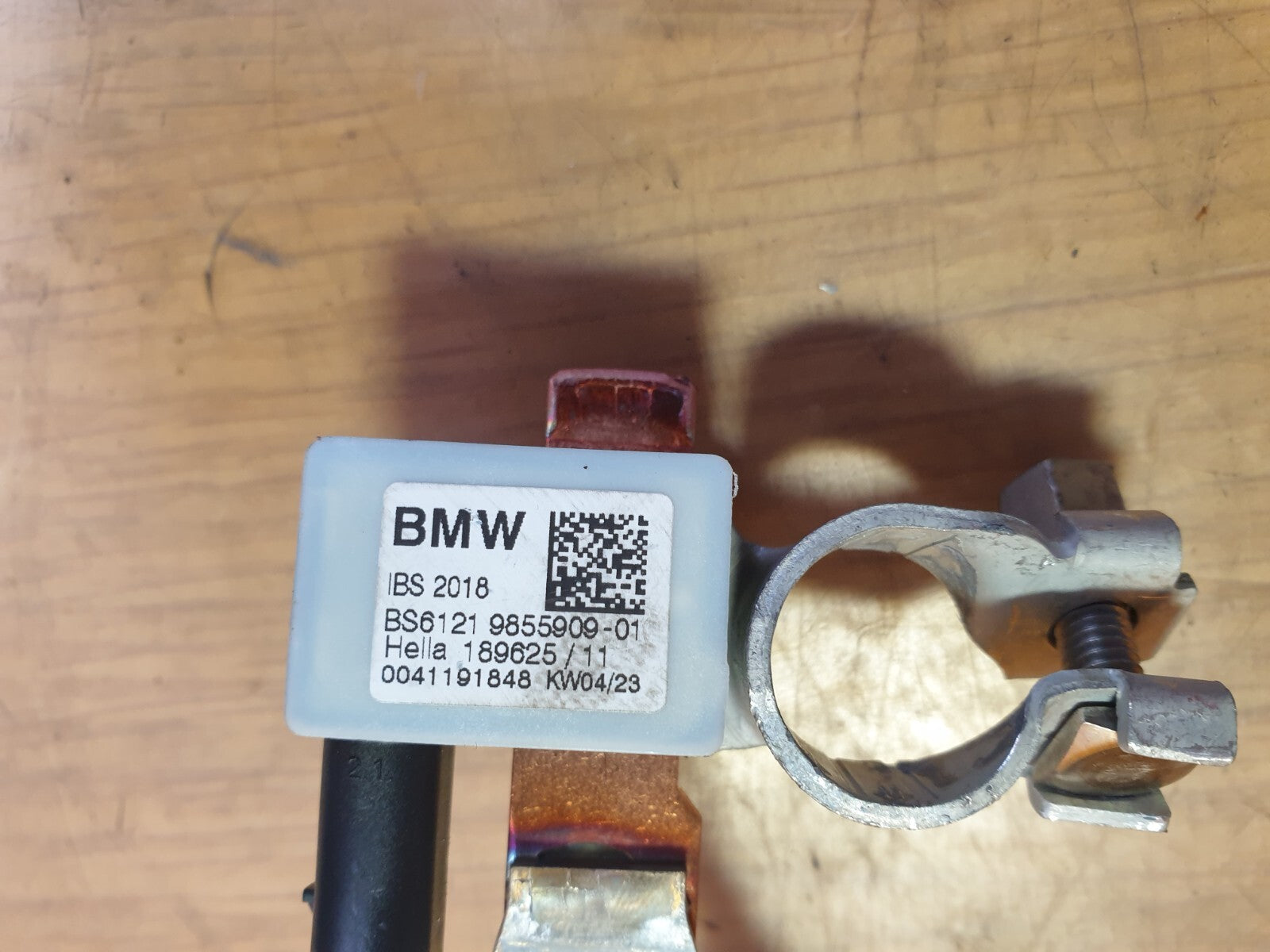 ✅2023 BMW Z4 G29 SDRIVE20i 2.0P BATTERY NEGATIVE CABLE 9855909 + WARRANTY A171 - Image 6