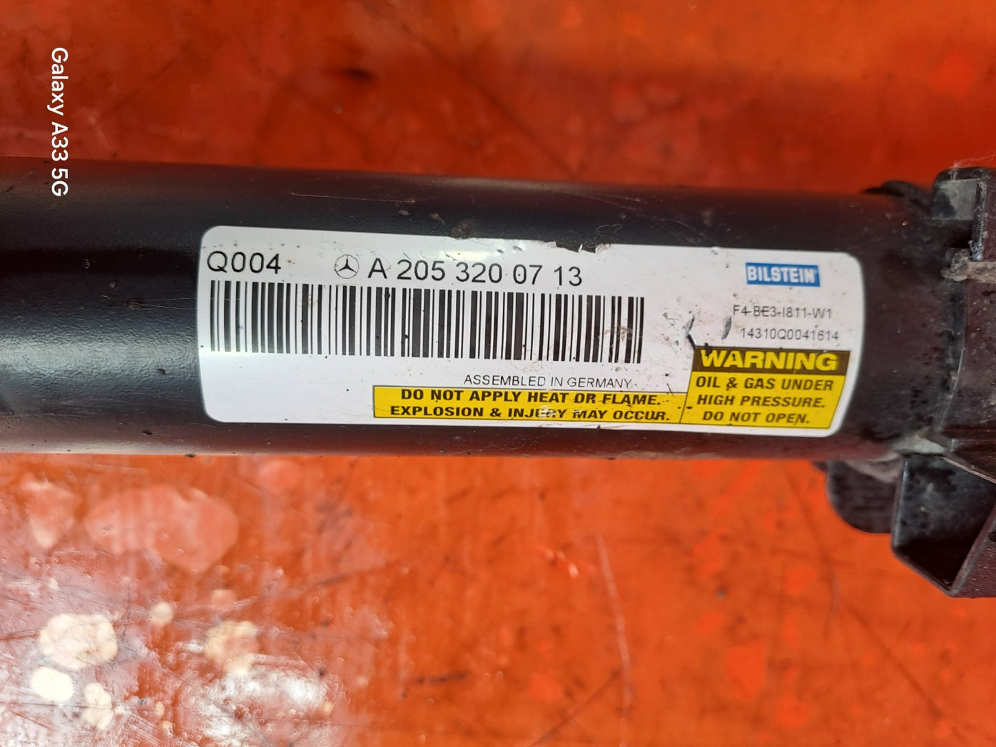 ✅MERCEDES W205 C200 2.0 PETROL 2015 FRONT RIGHT/LEFT SHOCK ABSORBER A2053200713 - Image 3