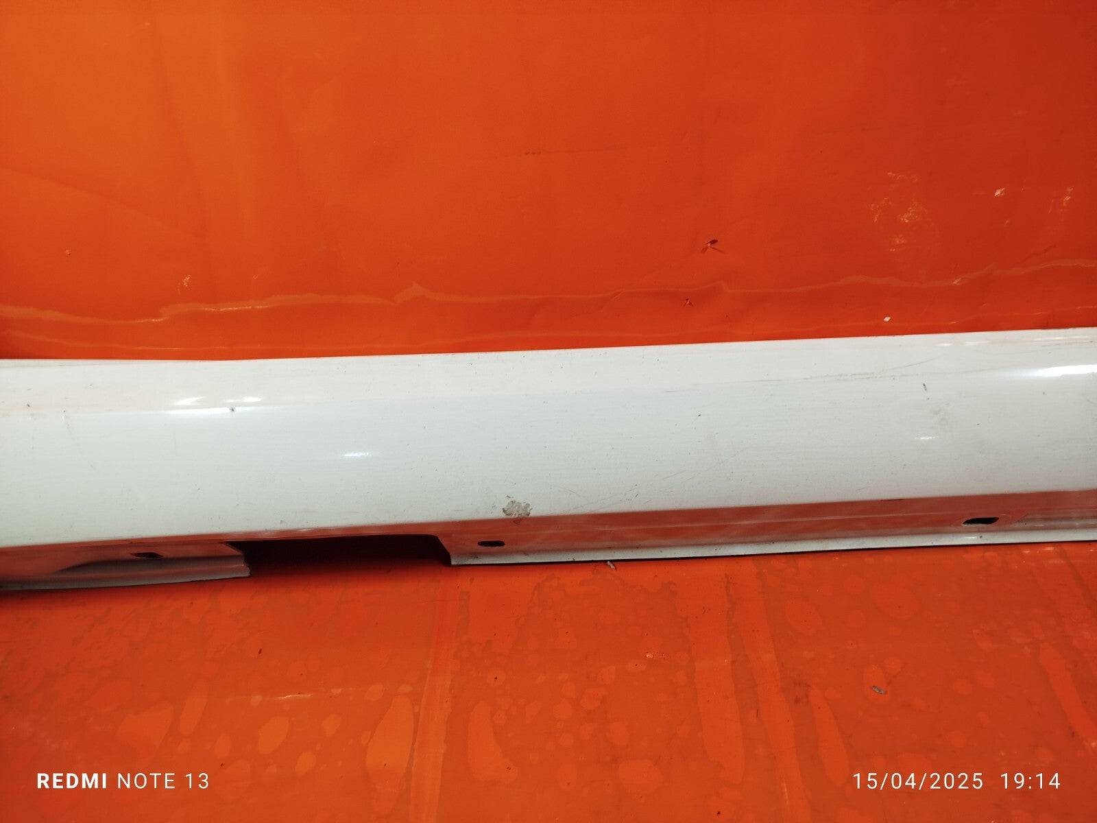 ✅MERCEDES A180 W176 1.5 DIESEL 2015 RIGHT SIDE SILL SKIRT WHITE A2466901440 A096 - Image 12