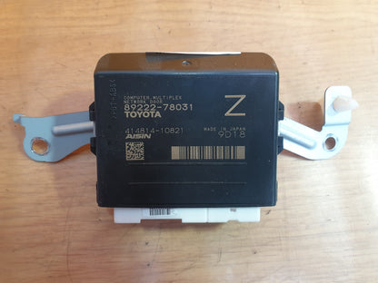 ✅2019 Lexus NX 300H Liftgate Control Module ECU 89222-78031 + Warranty A146 - Image 2