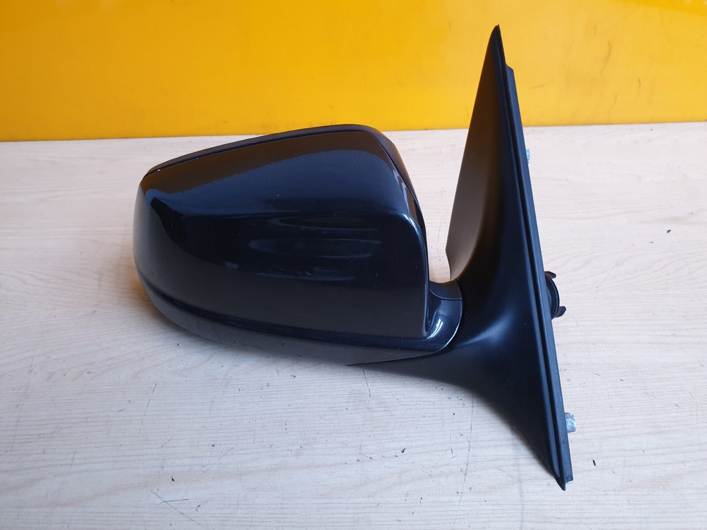 2012 BMW 5 SERIES F10 F11 FRONT RIGHT MIRROR DRIVER SIDE BLACK F01534049931P X00 - Image 1