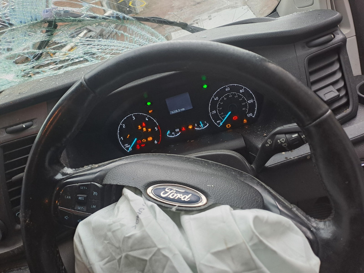 ✅FORD TRANSIT CUSTOM 2.0 DIESEL 2020 MULTIFUNCTION STEERING WHEEL Warranty A351 - Image 4