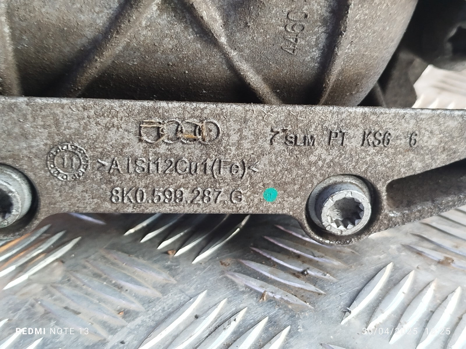 ✅Audi Q5 S Line 2.0 Petrol 2012 REAR DIFFERENTIAL 0BD500043G KHR - Image 6