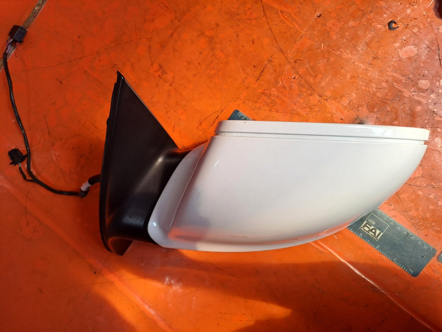 ✅2007 AUDI Q7 4L S LINE 3.0D FRONT LEFT WING MIRROR WHITE Z7S + WARRANTY A295 - Image 8