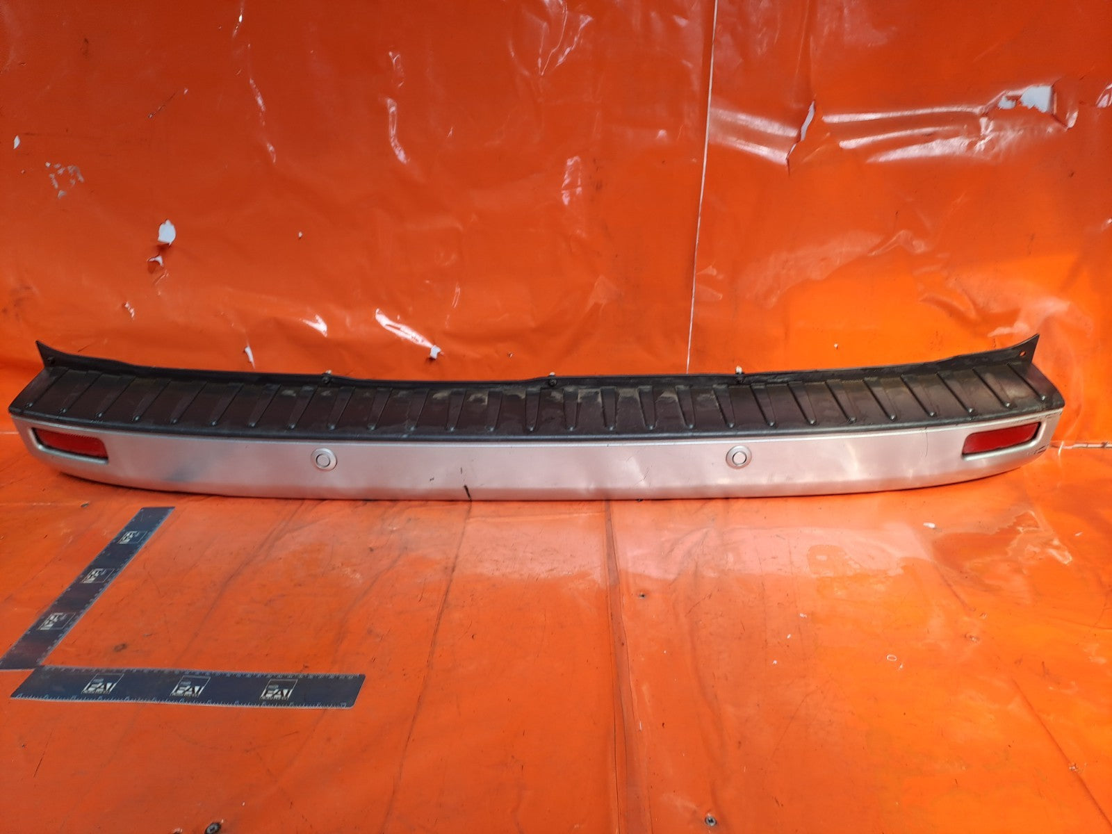 ✅Ford Transit Custom 2.2 Diesel 2016 Rear Bumper Silver Warranty A373 - Image 1