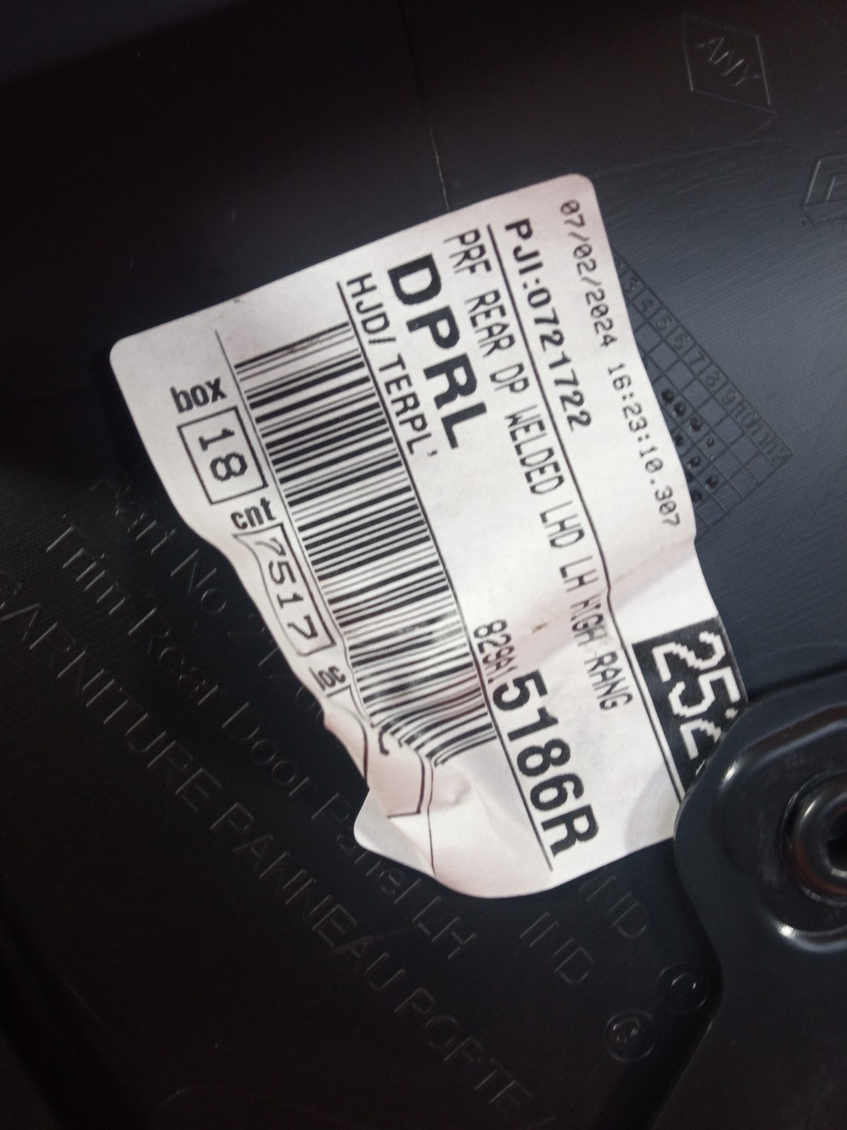 ✅2024 Dacia Duster Journey Rear Left Side Door Card 829A15186R + Warranty A364 - Image 9