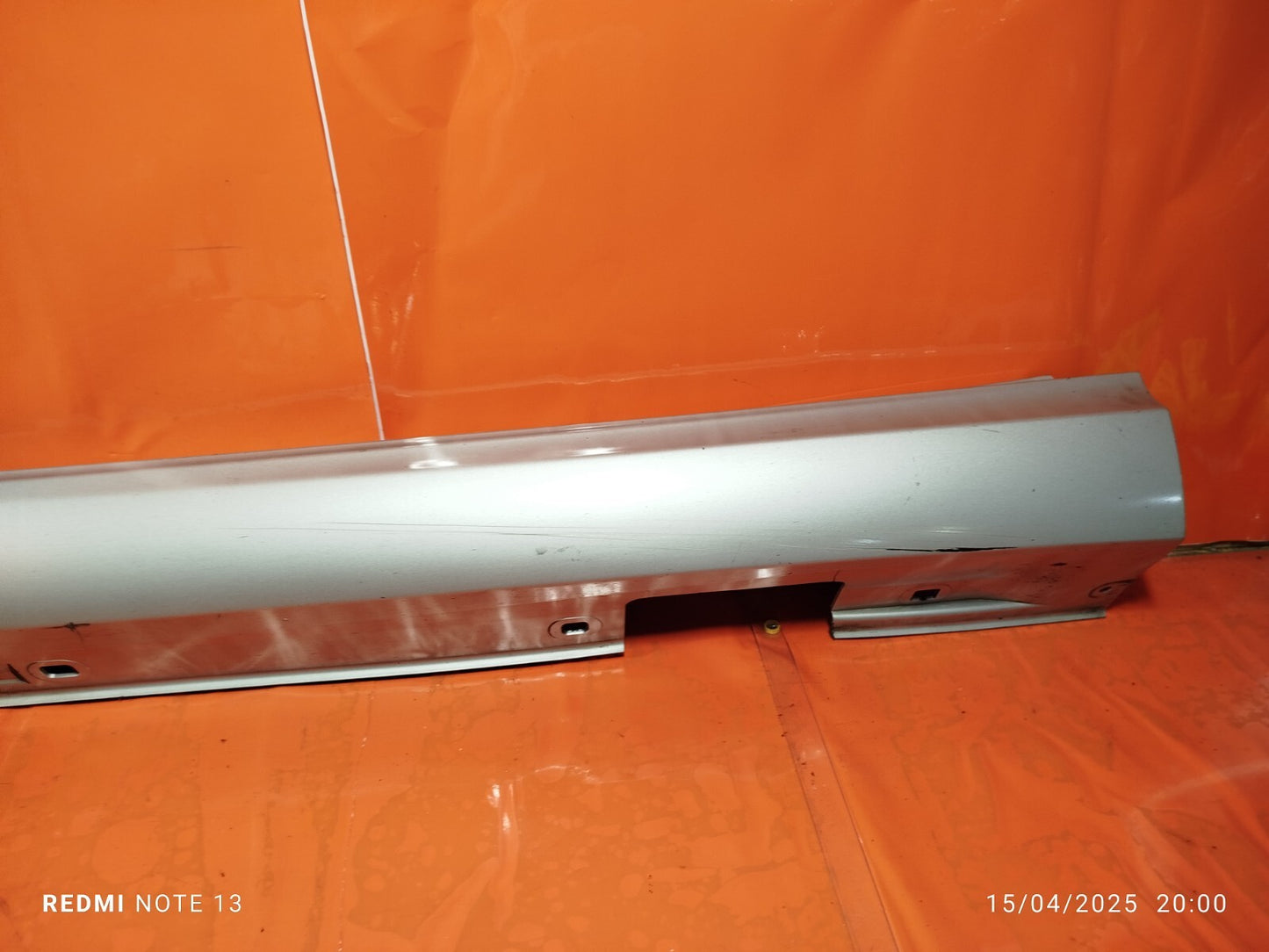 ✅Mercedes B Class W246 2012 Left Side Skirt Silver 761 A2466900240 + Warranty - Image 6