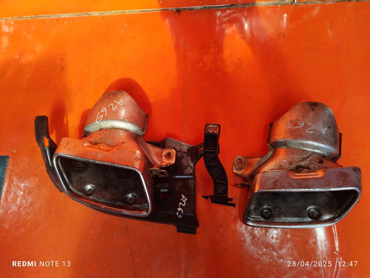 ✅MERCEDES E250 W212 2.1 DIESEL 2011 REAR SIDE EXHAUST MUFFLER TIP PAIR A269 - Image 1