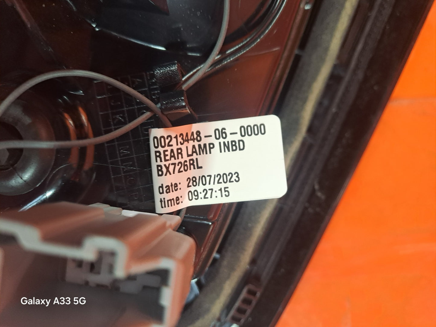 ✅2023 FORD PUMA ST REAR INNER TAIL LIGHT PAIR L1TB-13A602-AD +WARRANTY A307 - Image 8
