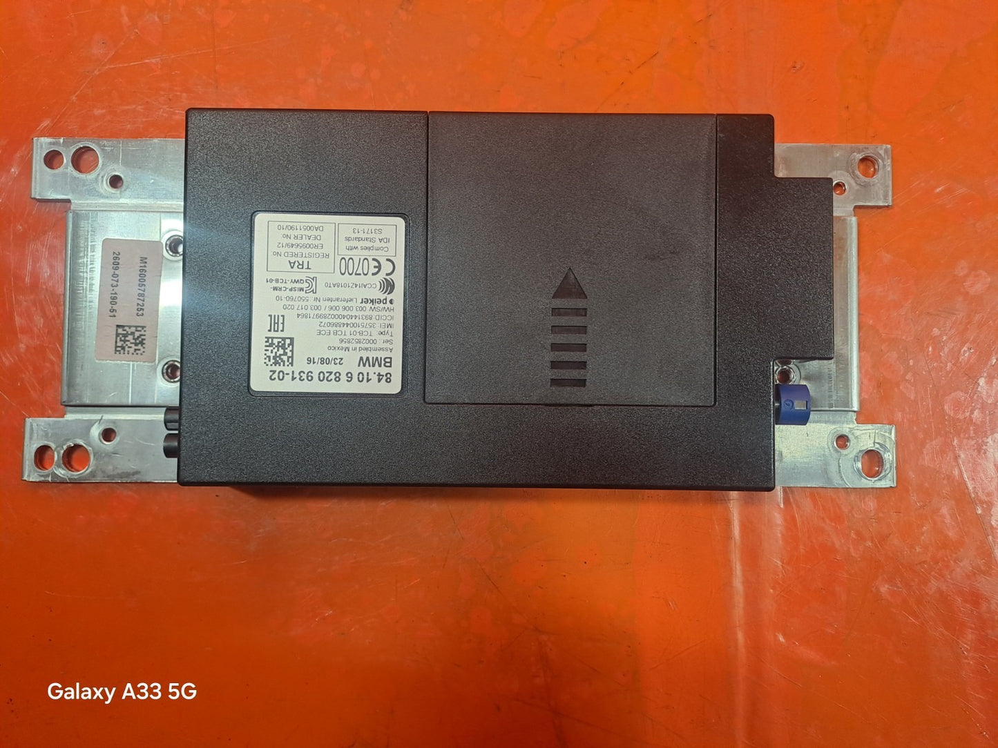 ✅2016 BMW 3 SERIES F30 BLUETOOTH CONTROL MODULE 6820931 + WARRANTY A330 - Image 6