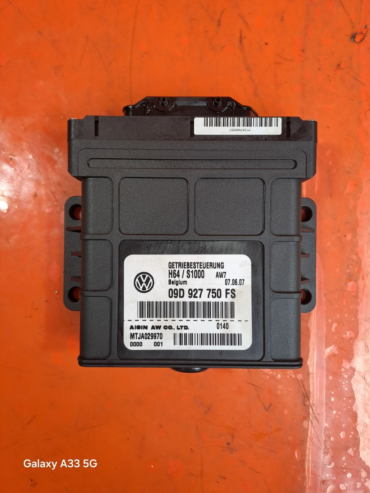 ✅2007 AUDI Q7 4L 3.0D AUTOMATIC GEARBOX CONTROL MODULE 09D927750FS + WARRANTY - Image 2