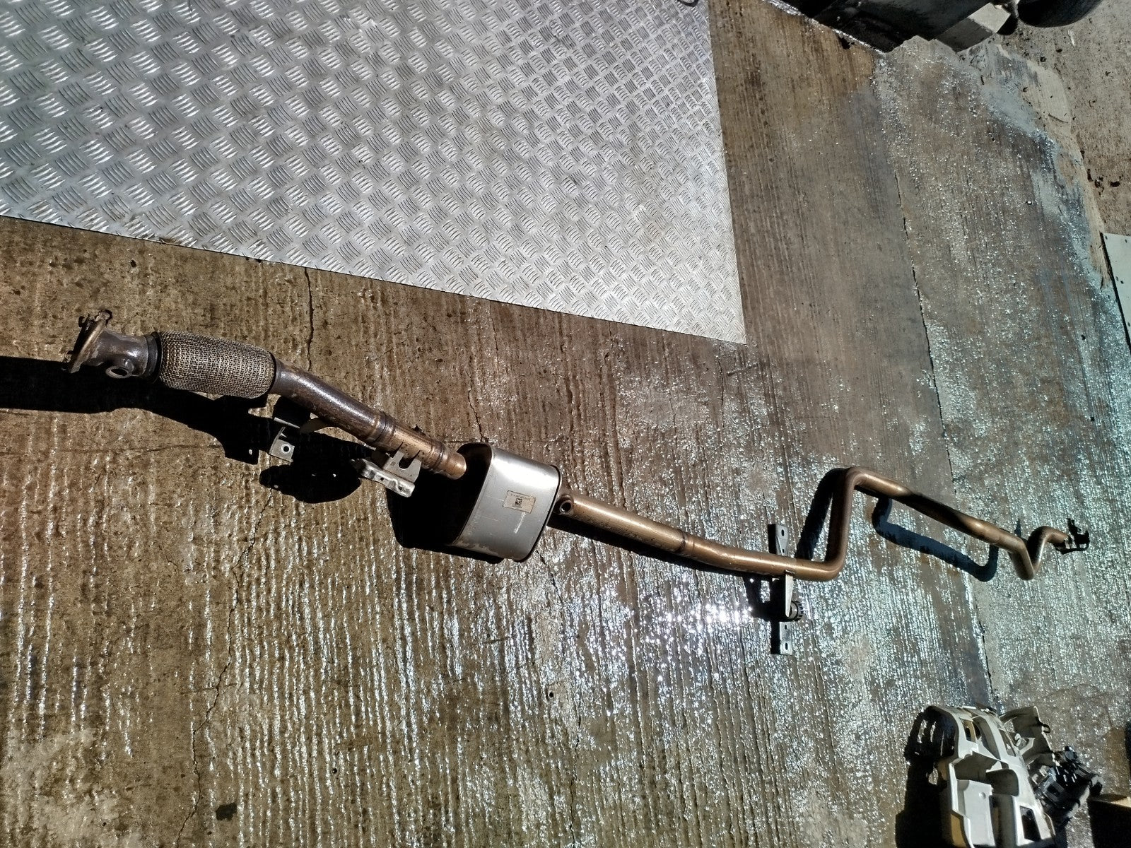 ✅Mercedes A180D Sport W177 2018 1.5 Diesel EXHAUST PIPE SILENCER A2474910000 - Image 1