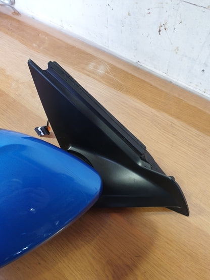 ✅2020 PEUGEOT 208 ALLURE EV FRONT RIGHT WING MIRROR BLUE + WARRANTY A197 - Image 10