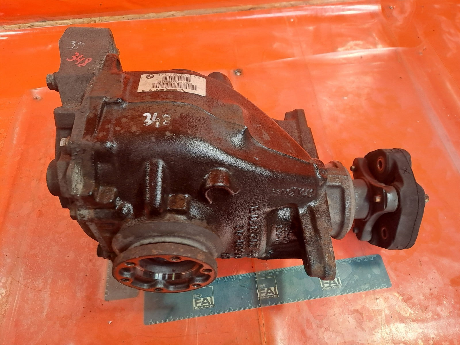 ✅BMW E88 118D M SPORT 2.0 DIESEL 2013 REAR MANUAL DIFFERENTIAL 7591022 Warranty - Image 5