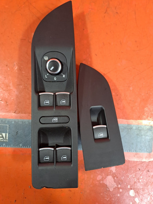 ✅Volkswagen Passat Cc Gt 2013 2.0 Diesel FRONT & REAR WINDOW SWITCH 3C8867375A - Image 1