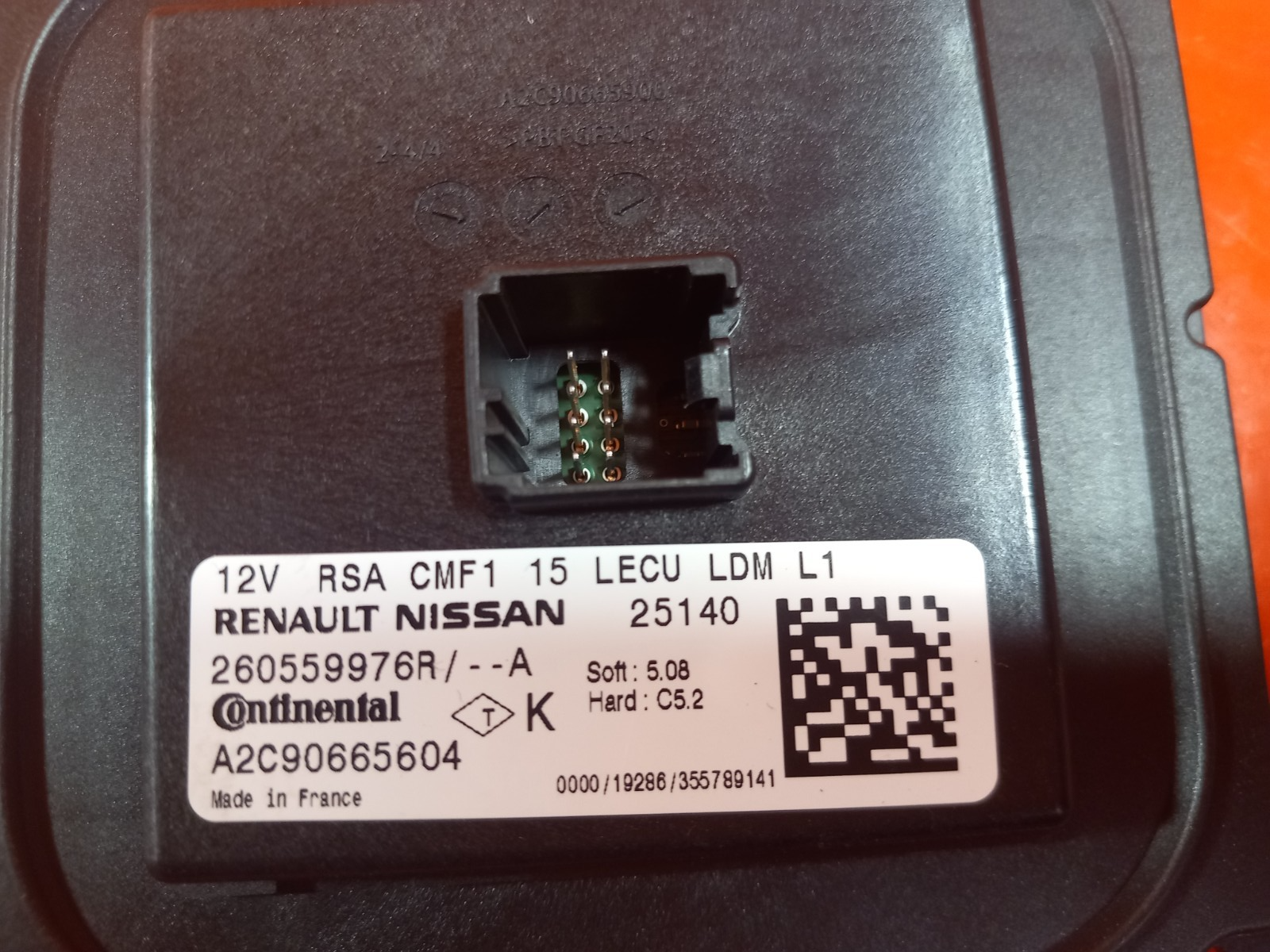 2025 Renault Kangoo MK3 LED Headlight Ballast Control Module 260559976R A408 - Image 11