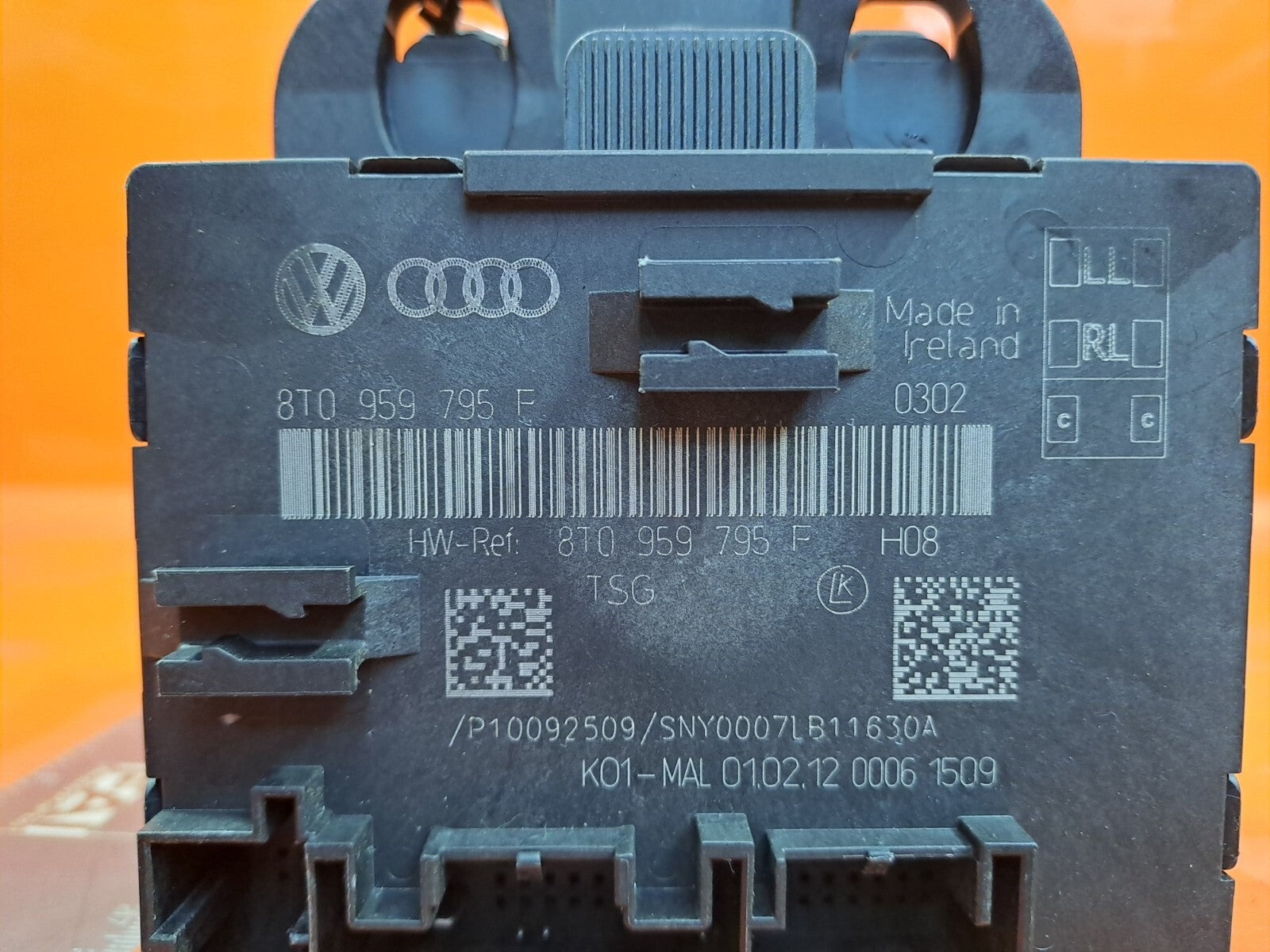 ✅2012 AUDI A5 1.8P REAR DOOR CONTROL MODULE 8T0959795F + WARRANTY A222 - Image 7