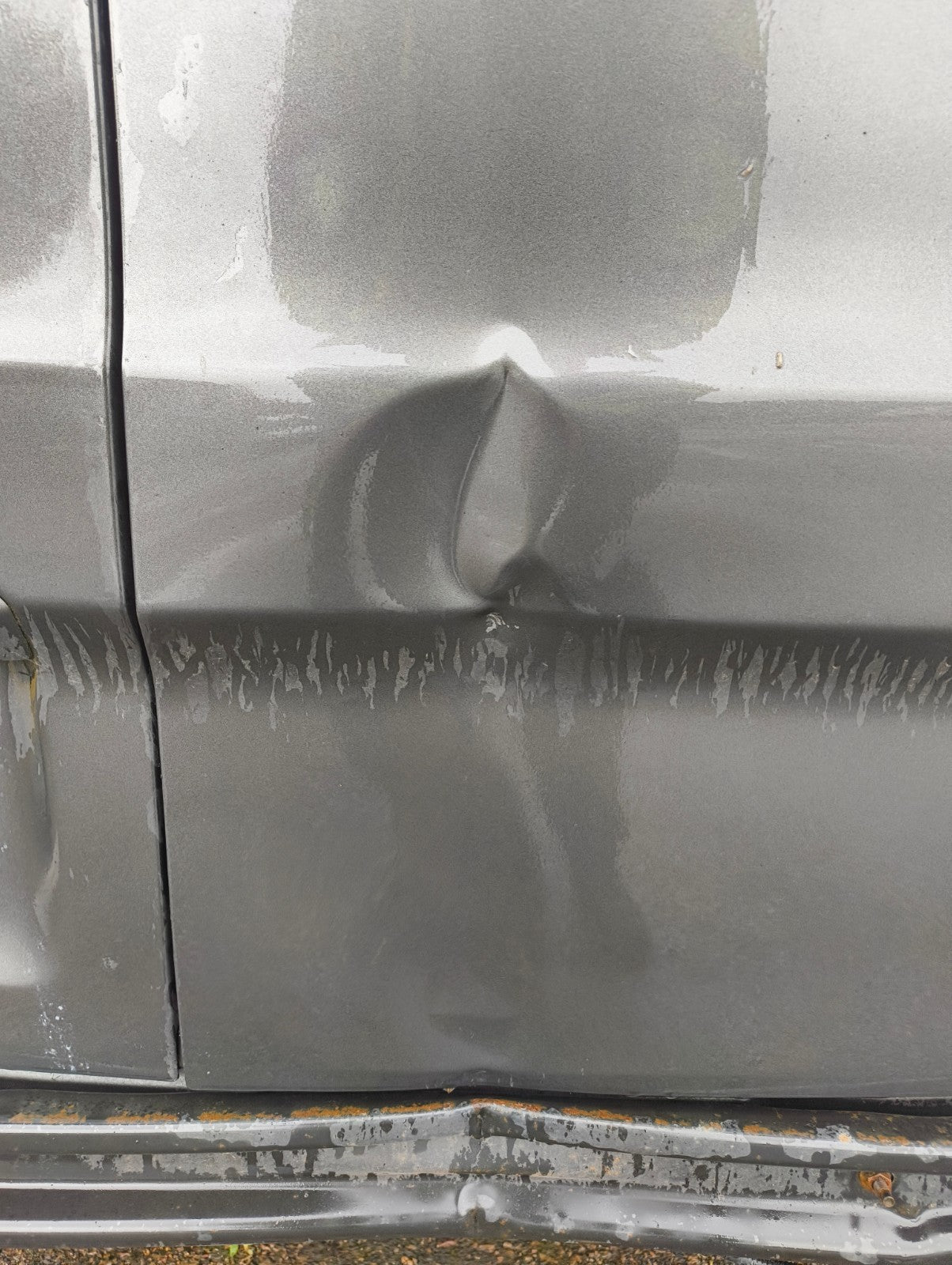 ✅Ford Transit Custom 2.0 Diesel 2019 Rear Right Door Bare Grey Dent A383 - Image 4