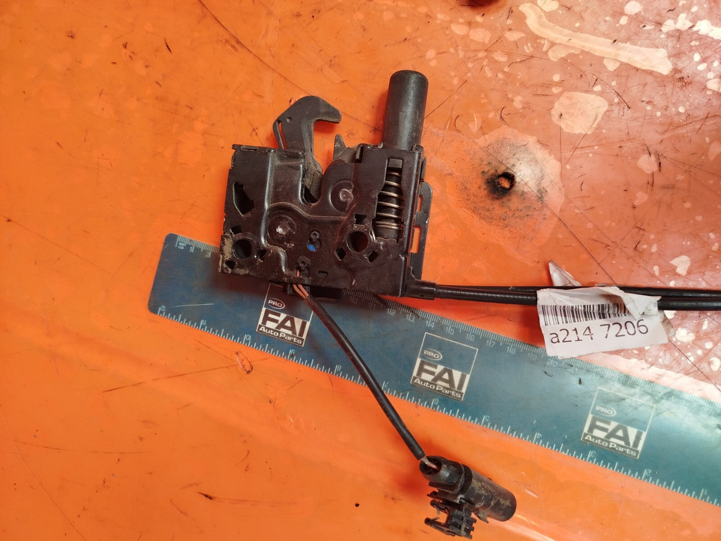 ✅2021 VW POLO MATCH 1.0P BONNET HOOD LOCK LATCH 850823509B + WARRANTY A214 - Image 7