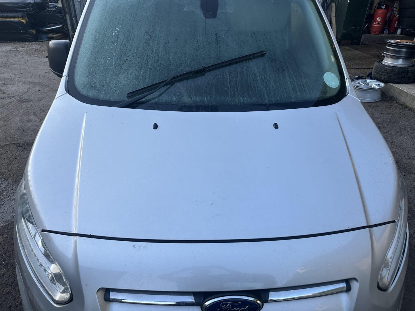 ✅2017 FORD TRANSIT CONNECT BONNET HOOD SILVER + WARRANTY A369 - Image 1