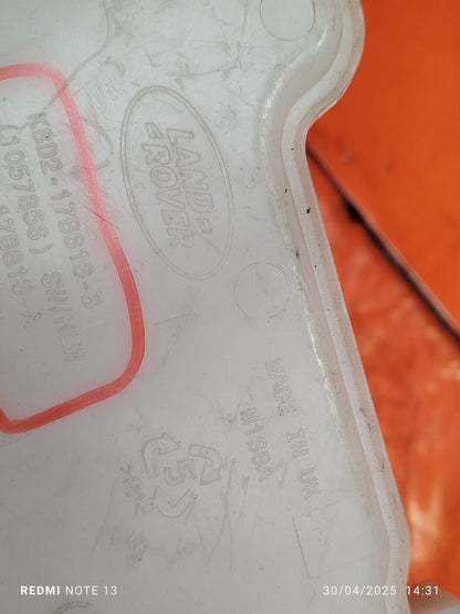 ✅LAND ROVER RANGE ROVER EVOQUE 2018-2023 SCREEN WASHER BOTTLE TANK K8D2-17B613-B - Image 9