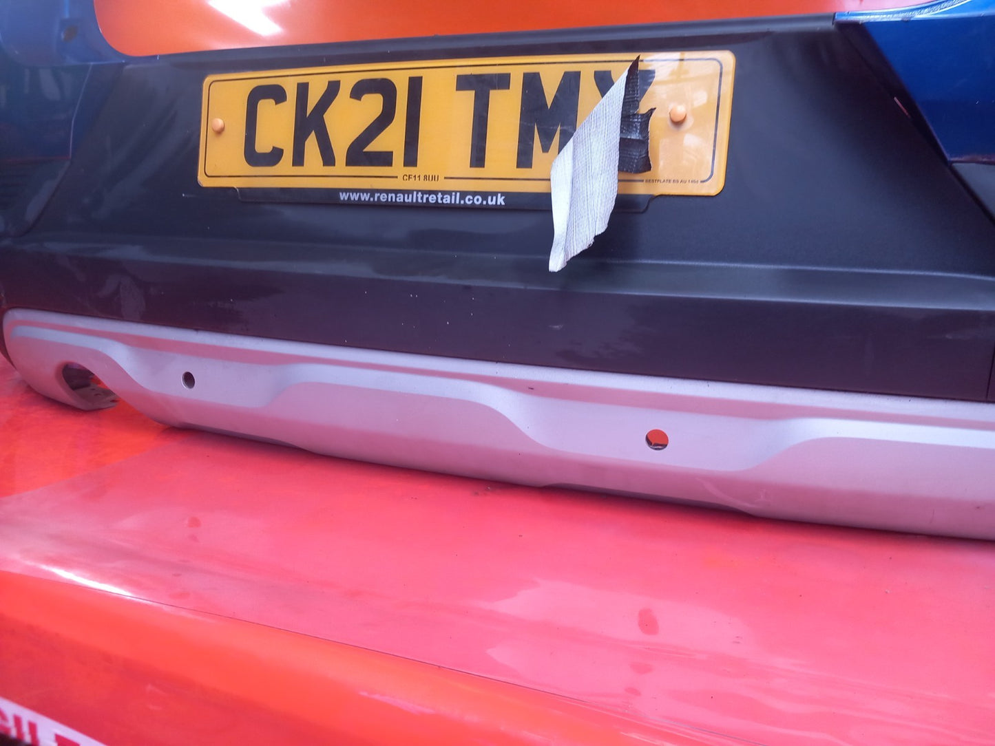 ✅2021 Renault Captur MK2 Iconic Rear Bumper Blue scratched + Warranty A385 - Image 8