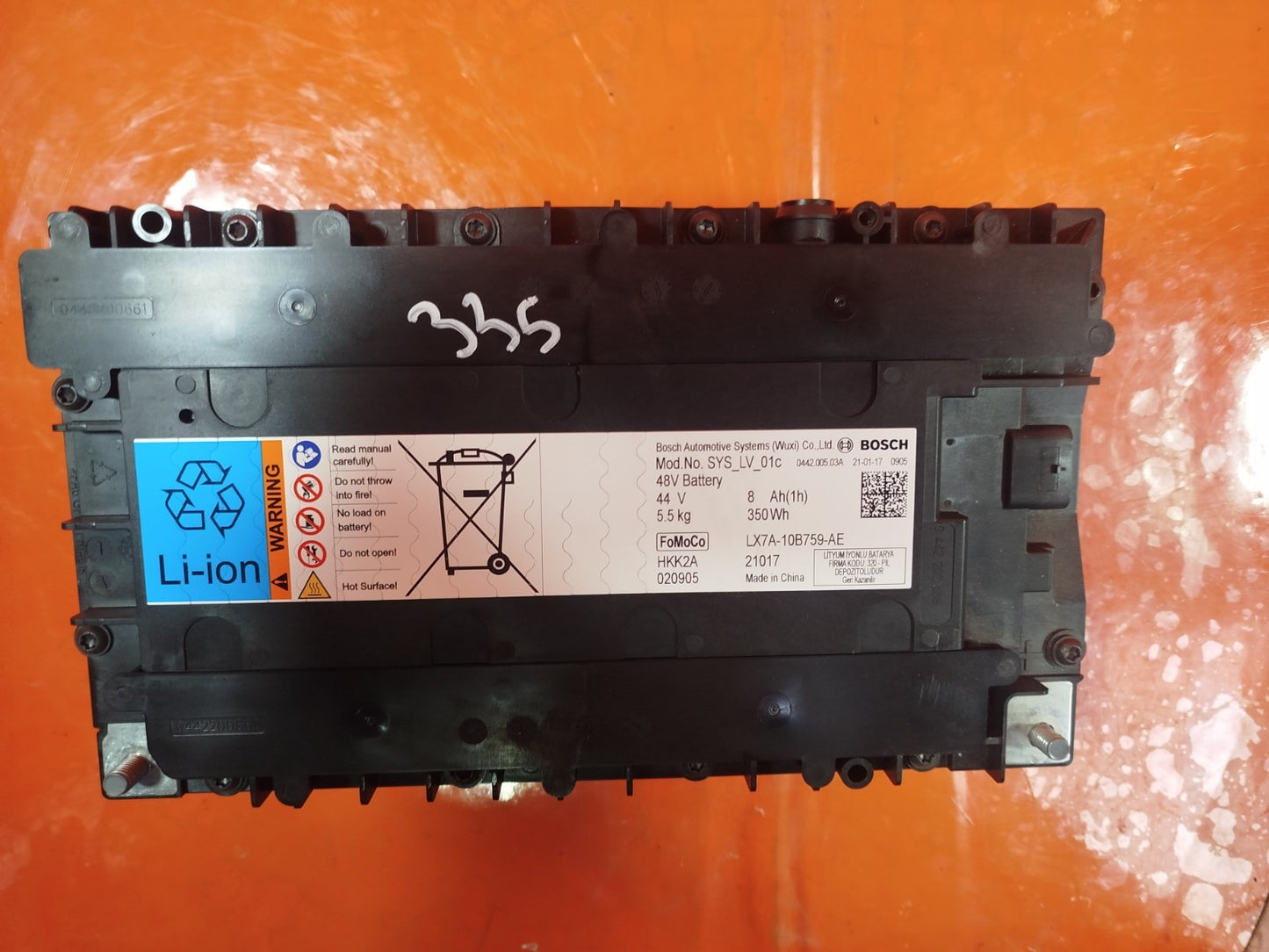 ✅FORD PUMA St-LINE X 1.0 PETROL 2021 HIGH VOLTAGE BATTERY LX7A10B759AE A335 - Image 5