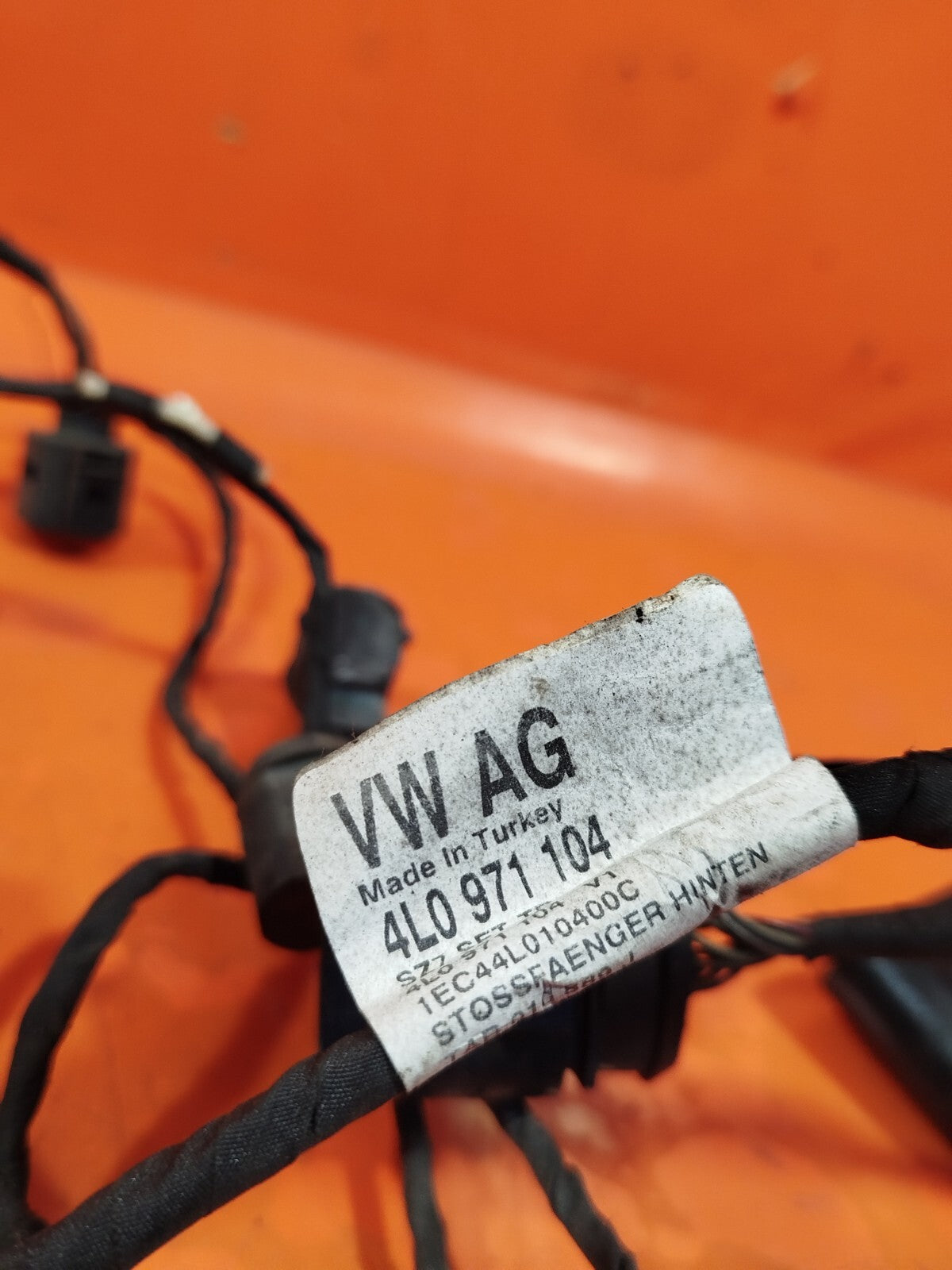 ✅AUDI Q7 S LINE QUATTRO 2009 REAR BUMPER PDC PARKING SENSORS WIRING LOOM A245 - Image 11
