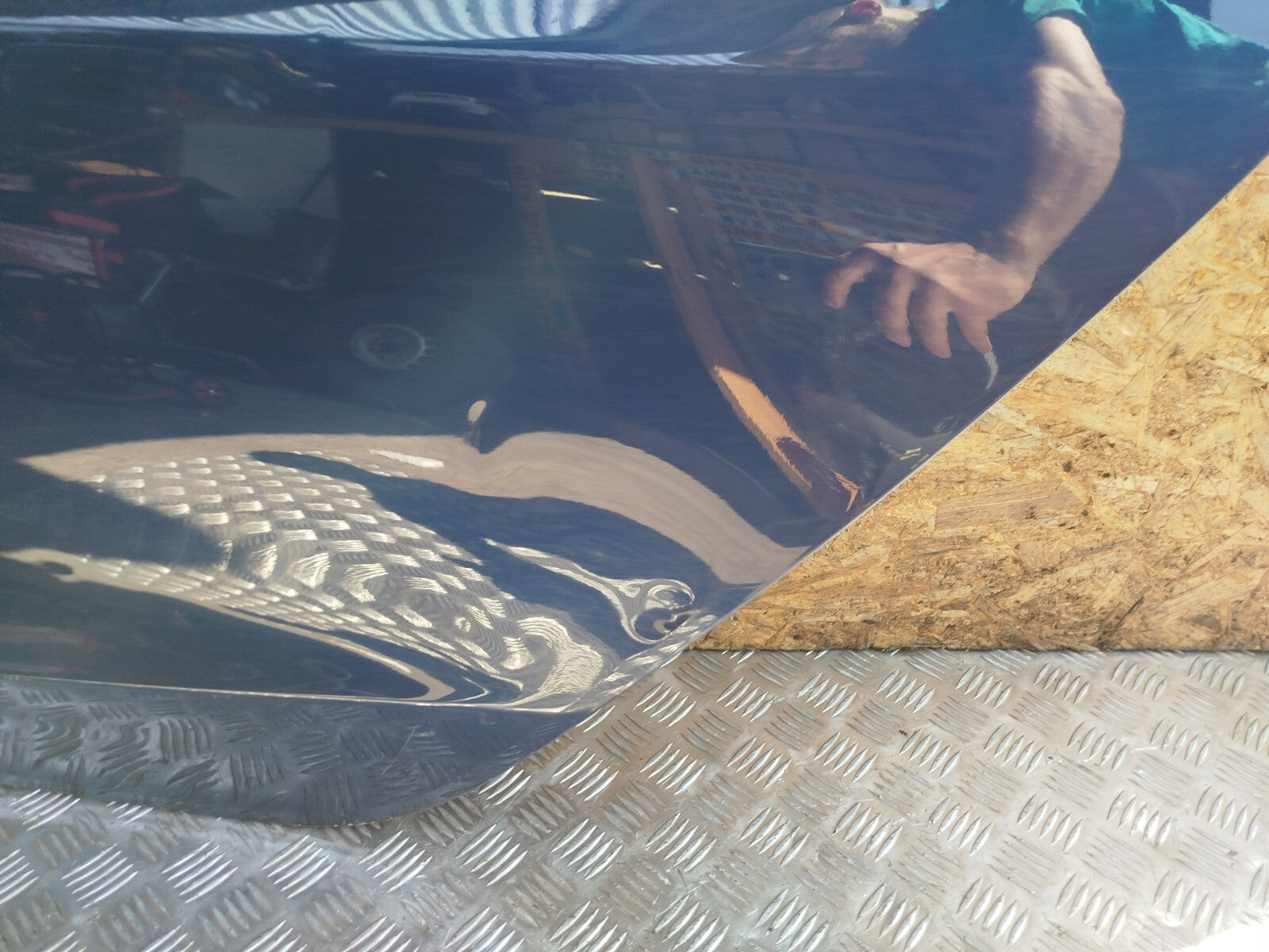 ✅TESLA MODEL 3 LONG RANGE 2020 rear LEFT DOOR BLUE Dent A266 - Image 6