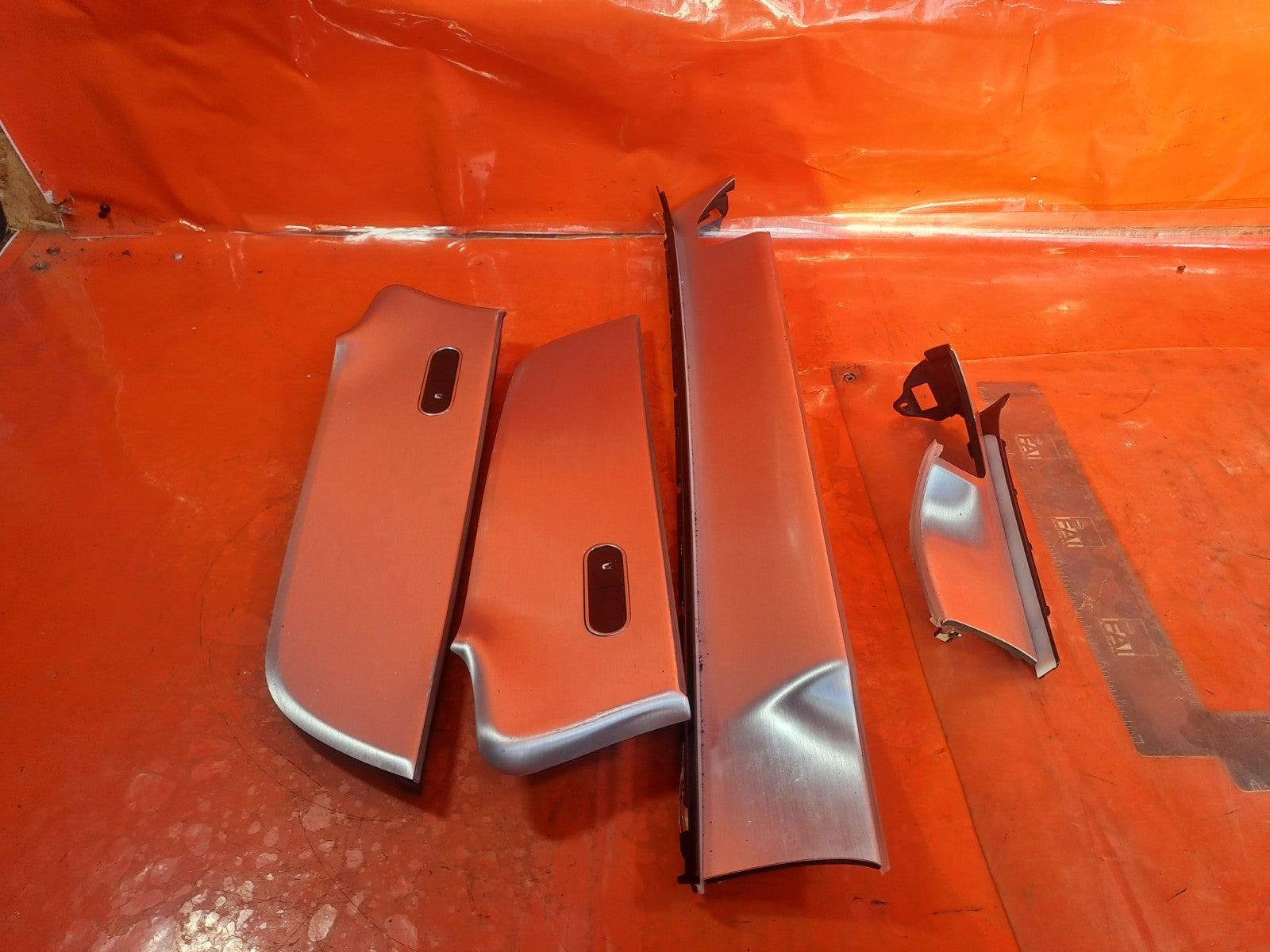 ✅2021 MERCEDES CLA C118 AMG LINE FRONT DOORS DASH TRIM COVERS A1776808401 - Image 4
