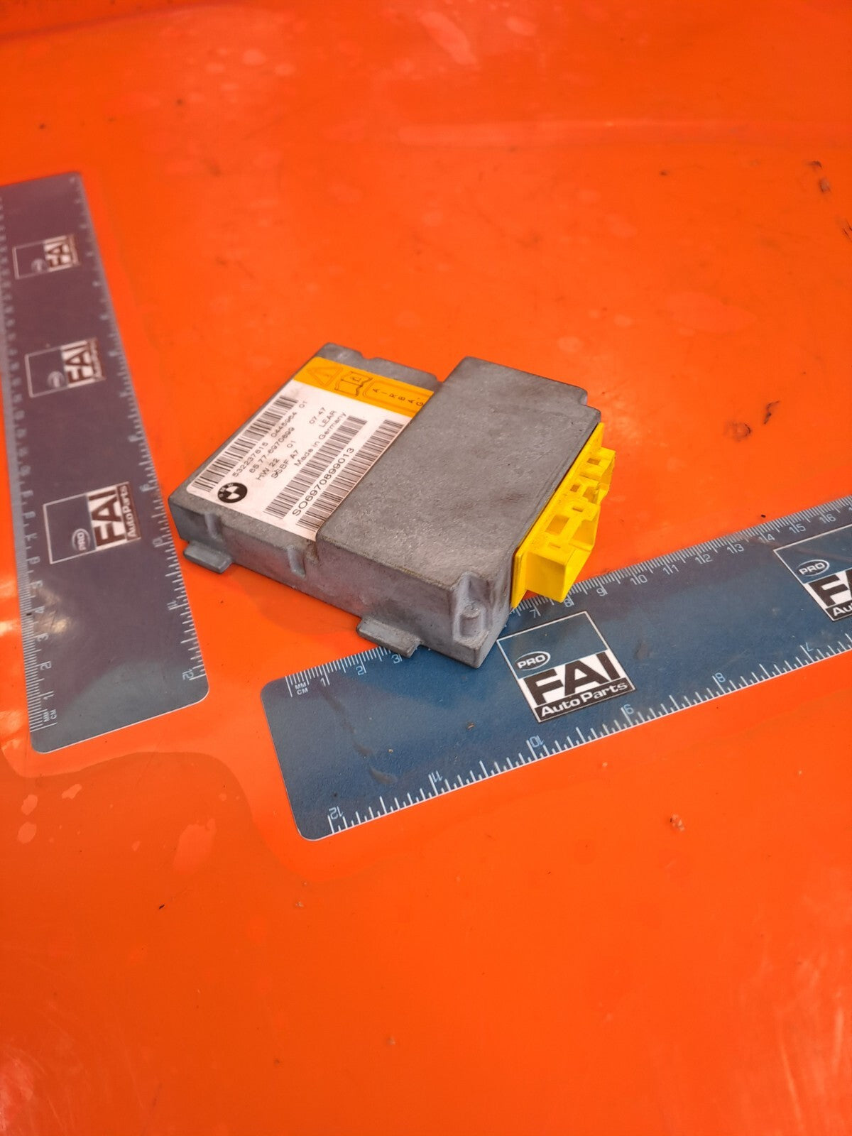 ✅2008 BMW 7 SERIES E66 FRONT LEFT A-PILLAR AIRBAG MODULE 6970886 + WARRANTY - Image 1
