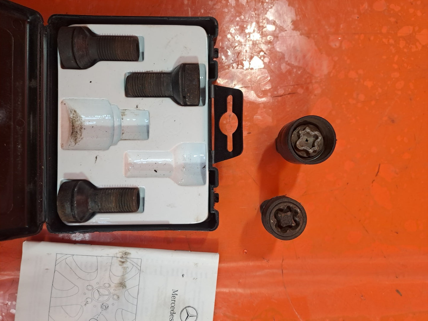 ✅MERCEDES GLA 200D X156 2.1 DIESEL 2016 LOCKING WHEEL NUTS A0019901607 Warranty - Image 6