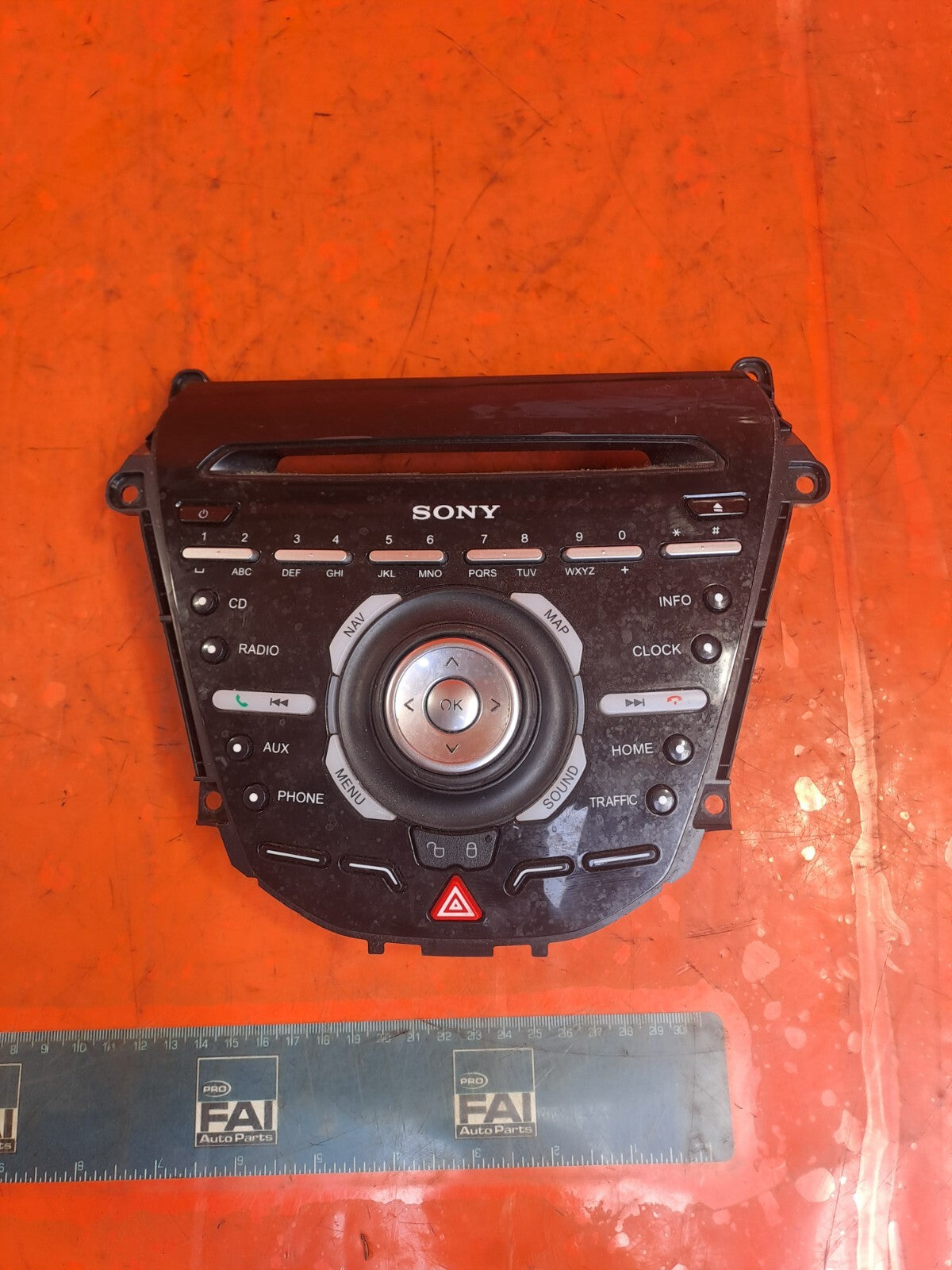 ✅FORD B-MAX TITANIUM 1.0 PETROL 2014 MULTIMEDIA DASHBOARD CONTROL SWITCH PANEL - Image 1